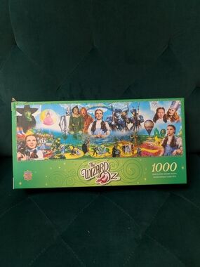 Wizard Of Oz Panoramic 1000 Piece Jigsaw Master Pieces All Pieces Present